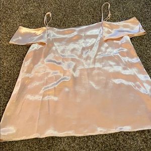 Off the shoulder dress top